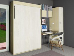 Cama abatible vertical para colchones de 135, 140, 150 o 160 cm. fondo cerrada 37 o 42 cm