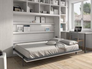 Cama abatible horizontal para colchón de 135 ó 150 cm. Fondo 43 cm.
