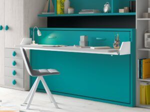 Abatible horizontal para colchones de 90 y 105 con escritorio