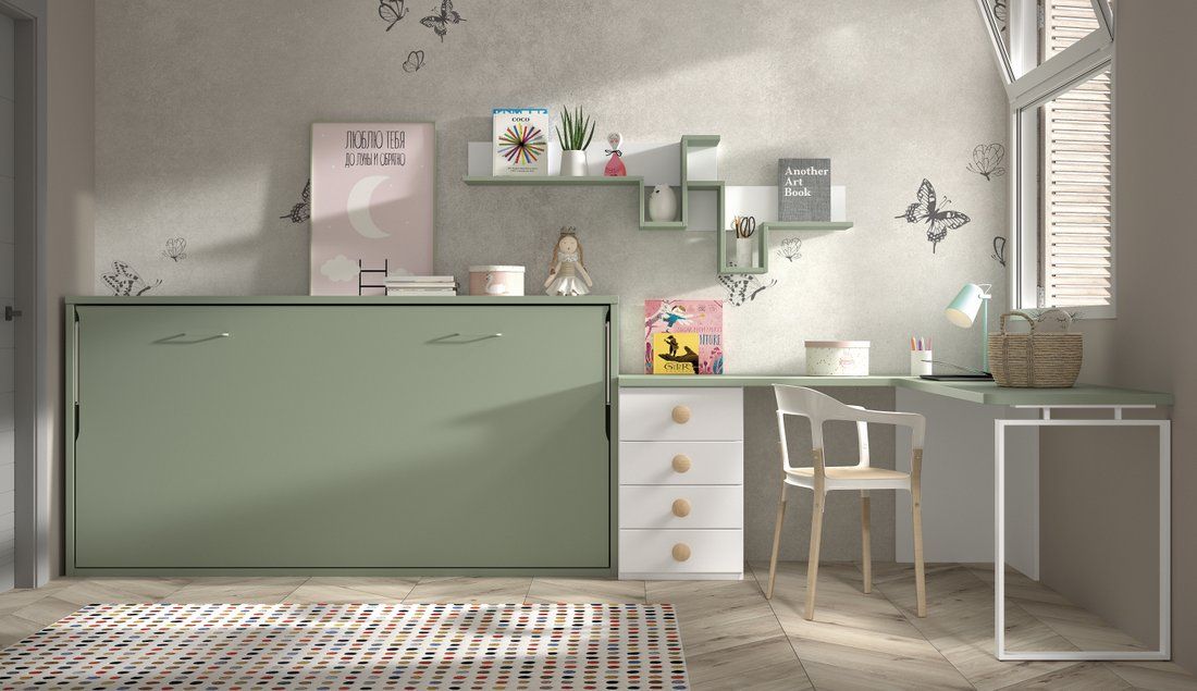 Cama abatible premium fondo cerrada 42 cm para colchones de 90 o 105